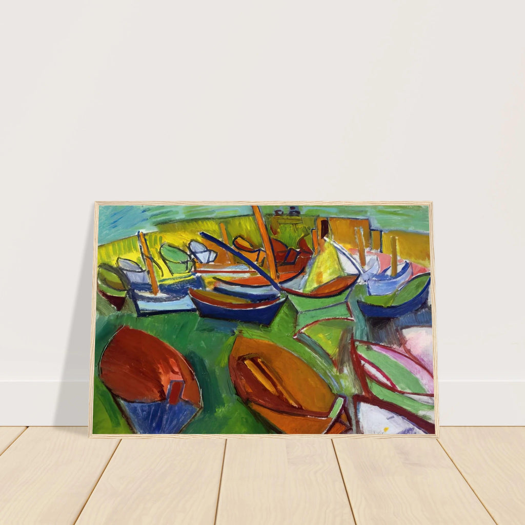 MARTIGUES 1907 Framed Poster | Raoul Dufy Framed Prints Wall Art | Raoul Dufy Shop