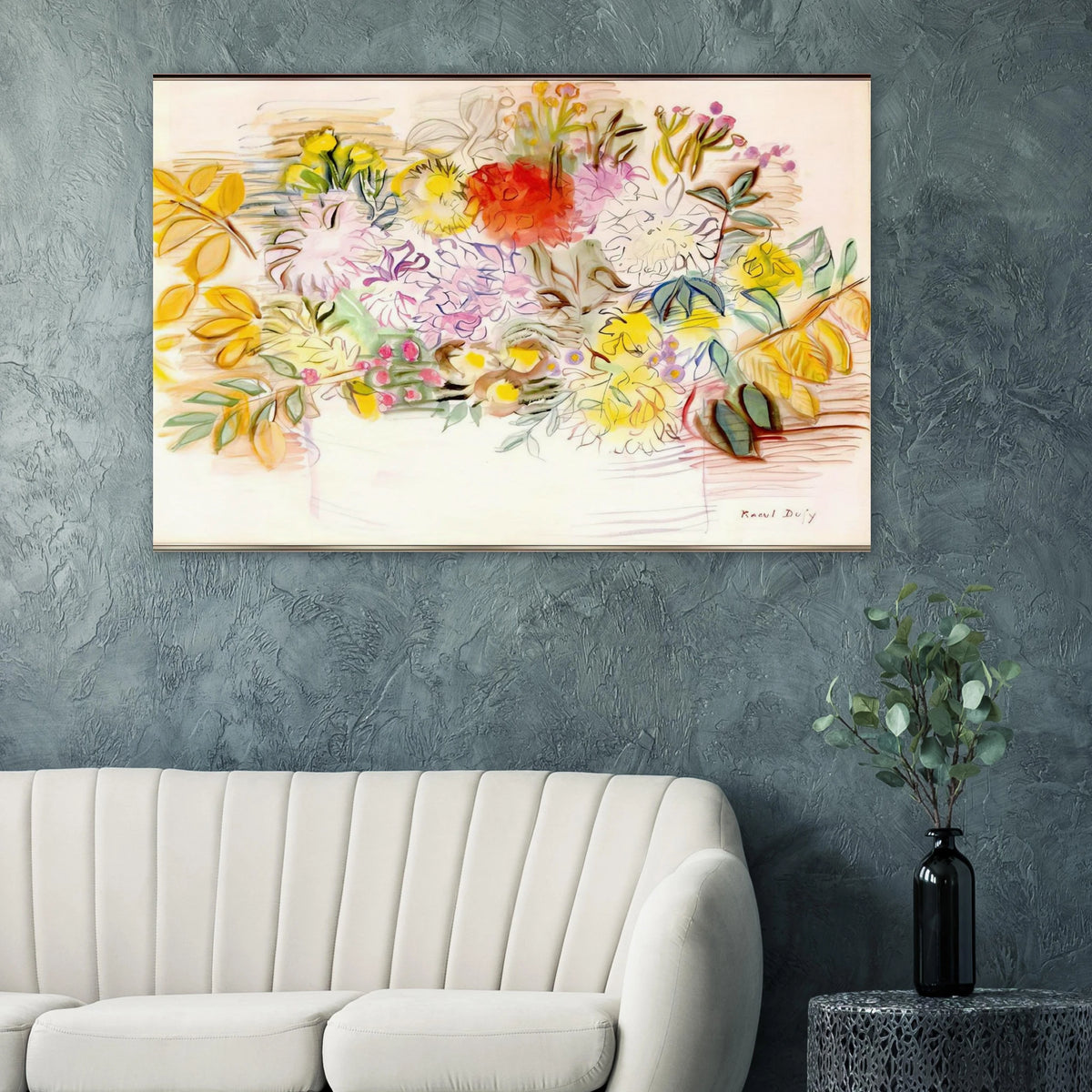 BOUQUET OF FLOWERS Poster | Raoul Dufy Poster | Raoul Dufy Shop