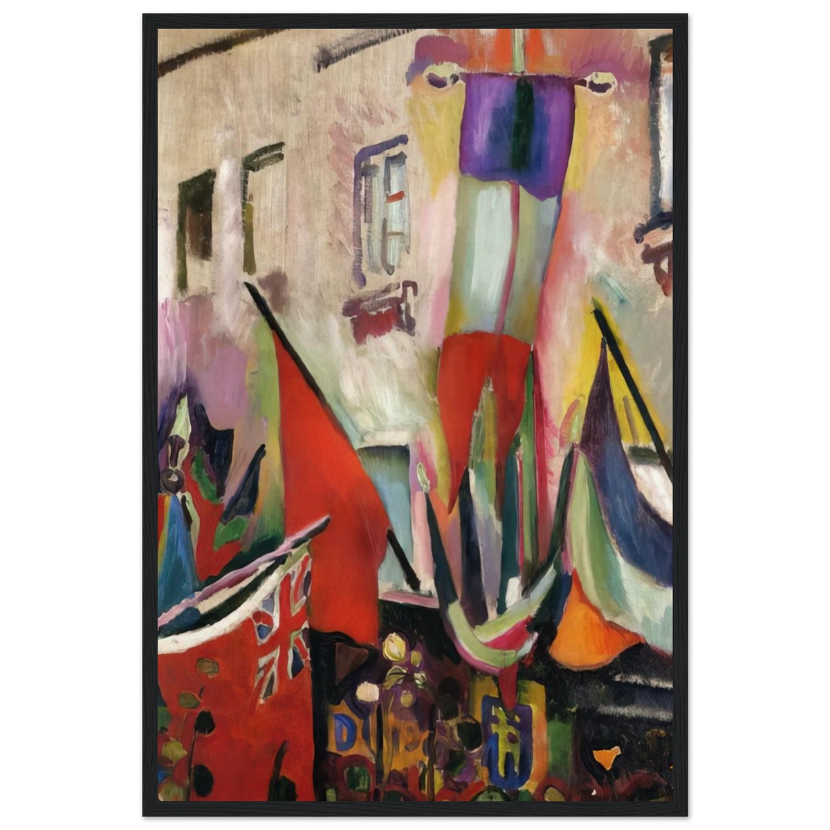 FLAGS 1906 Framed Poster | Raoul Dufy Framed Prints Wall Art | Raoul Dufy Shop