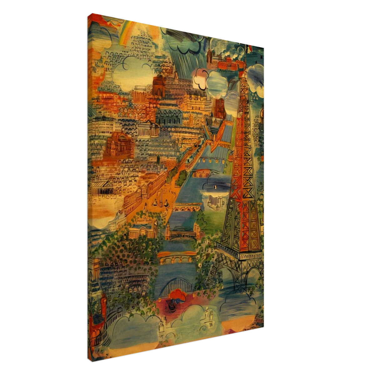 PARIS 1934 Canvas | Raoul Dufy Canvas | Raoul Dufy Shop