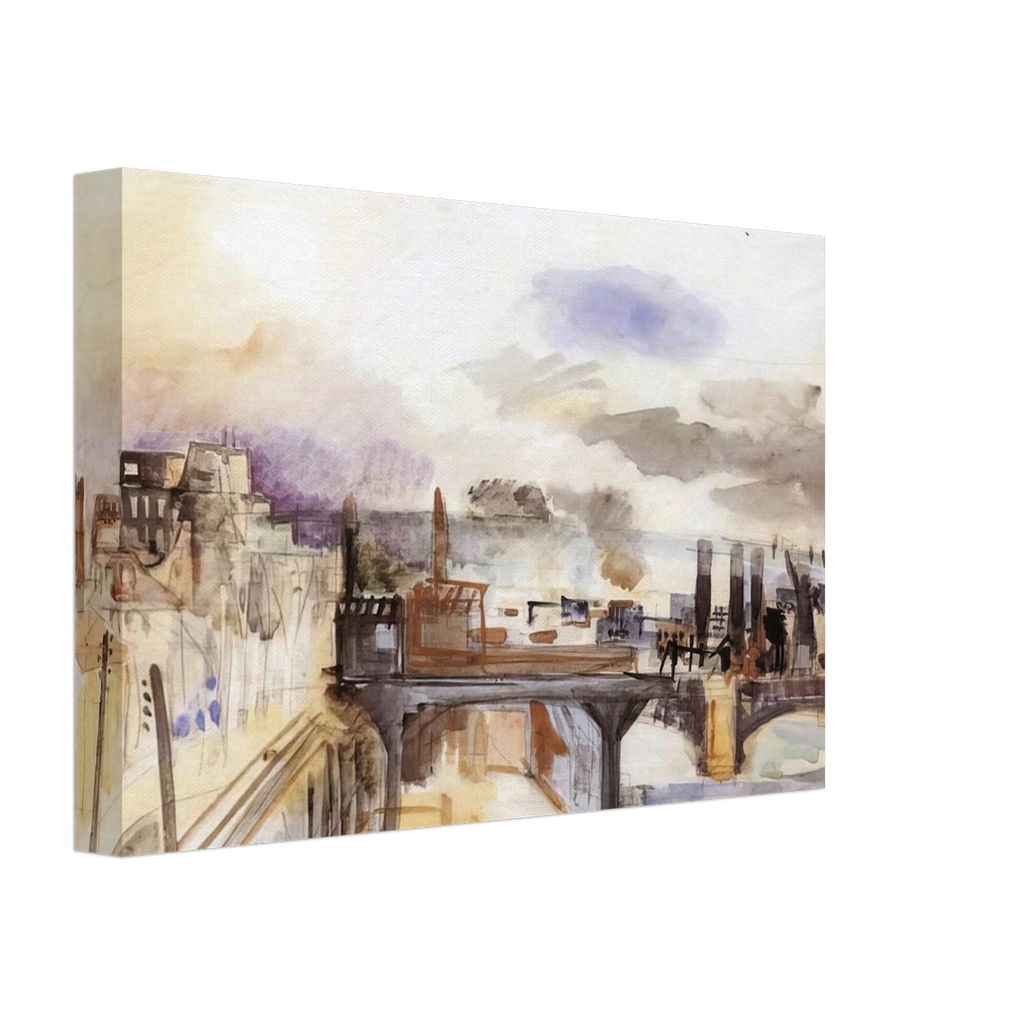 PARISIAN BRIDGE 1922 Canvas | Raoul Dufy Canvas | Raoul Dufy Shop
