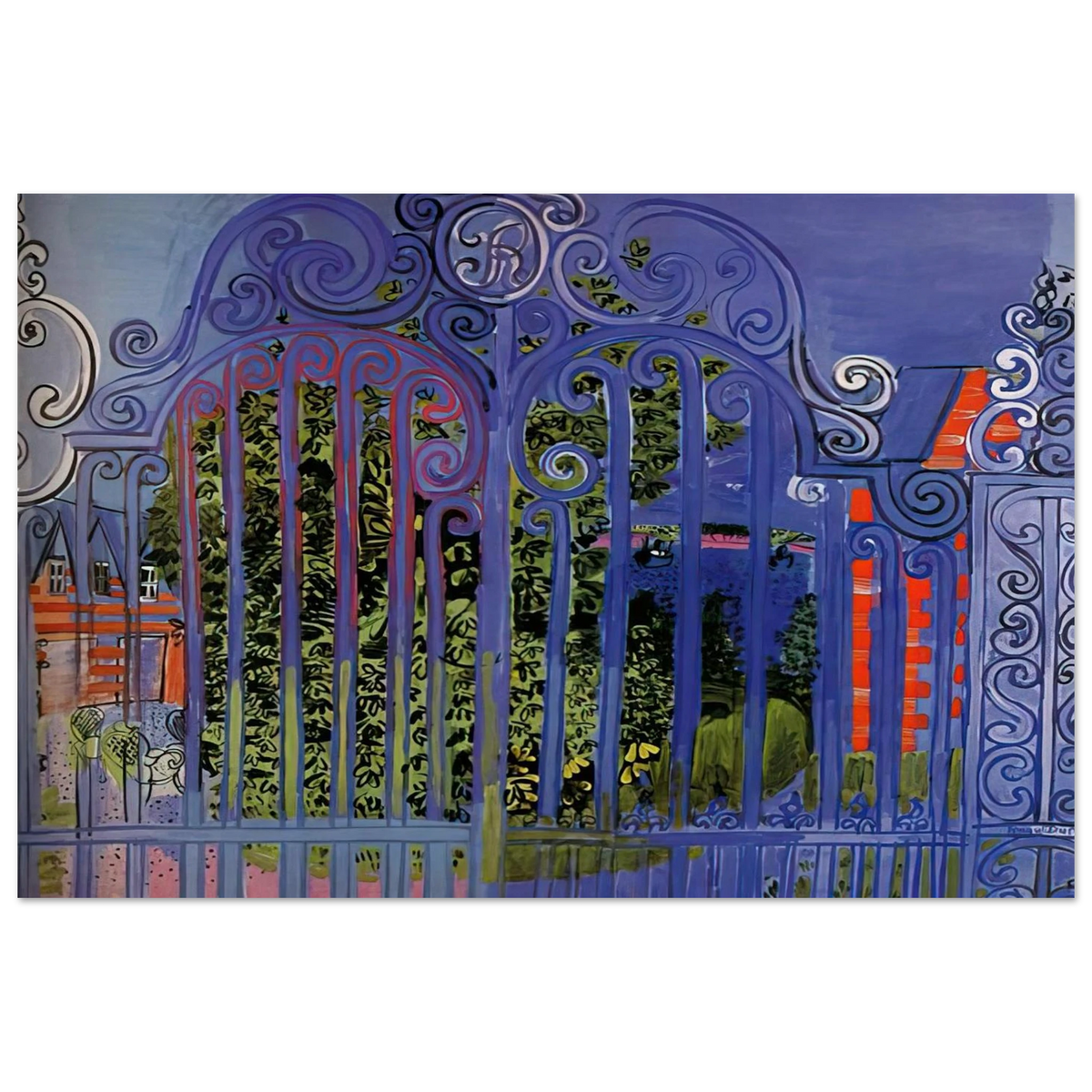 THE GRID 1930 Poster | Raoul Dufy Poster | Raoul Dufy Shop
