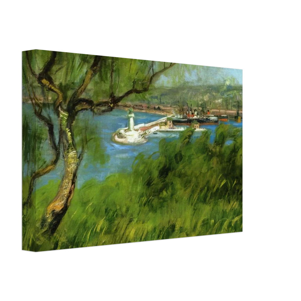 VIEW OF A PORT Canvas | Raoul Dufy Canvas | Raoul Dufy Shop