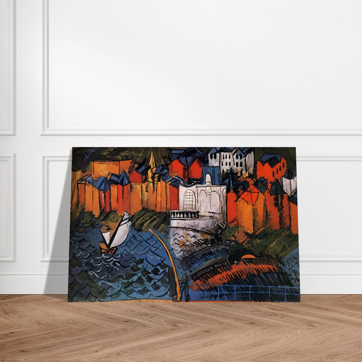 SAILBOAT AT SAINTE ADRESSE 1912 Poster | Raoul Dufy Poster | Raoul Dufy Shop
