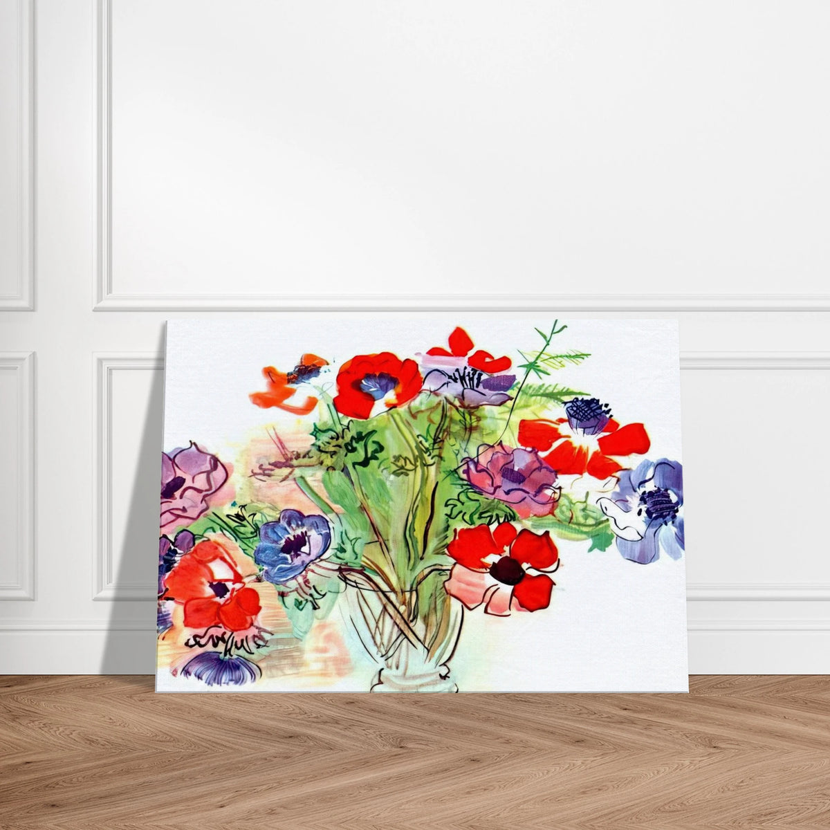 BOUQUET OF FLOWERS 1937 Canvas | Raoul Dufy Canvas | Raoul Dufy Shop