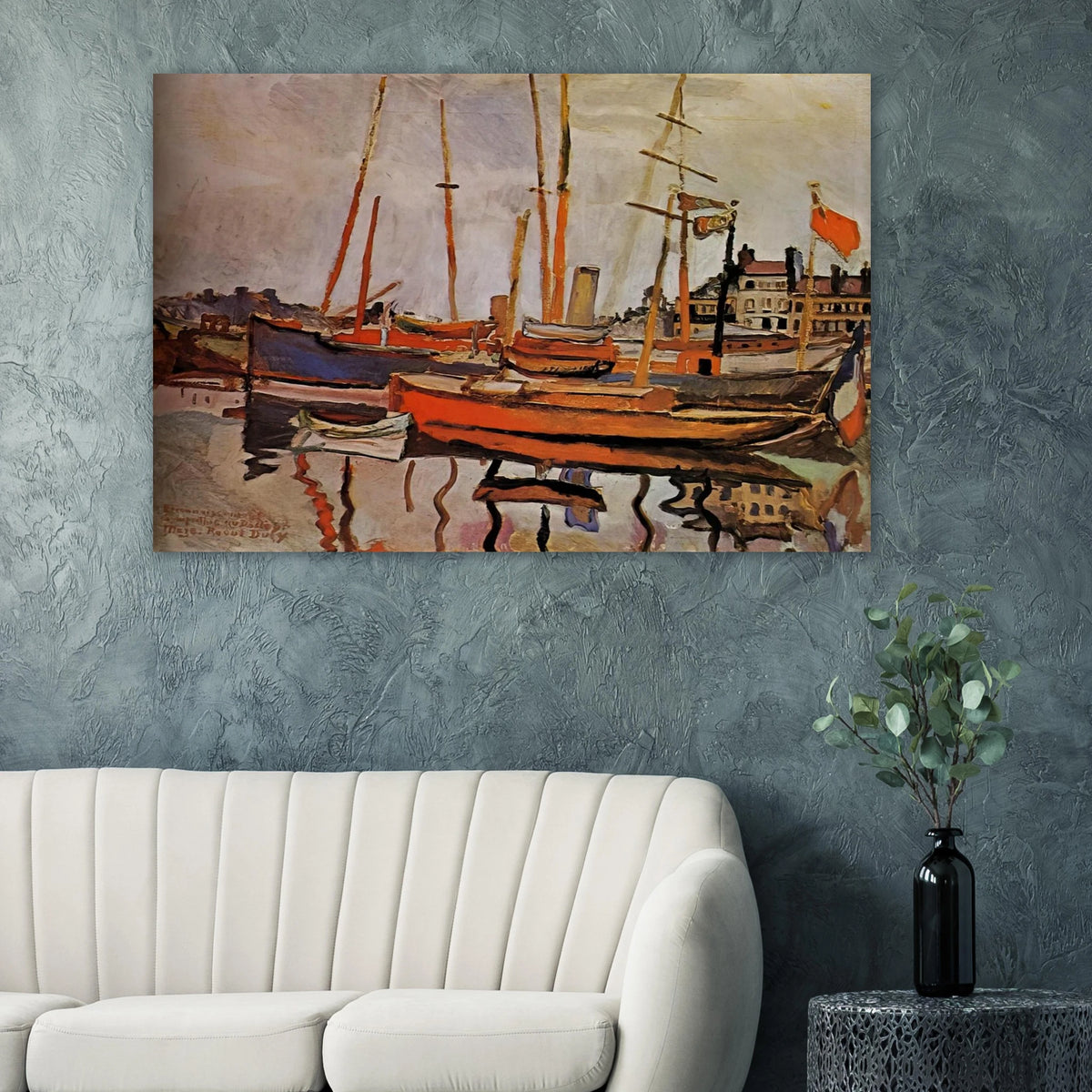 THE PORT OF LE HAVRE 1906 Poster | Raoul Dufy Poster | Raoul Dufy Shop
