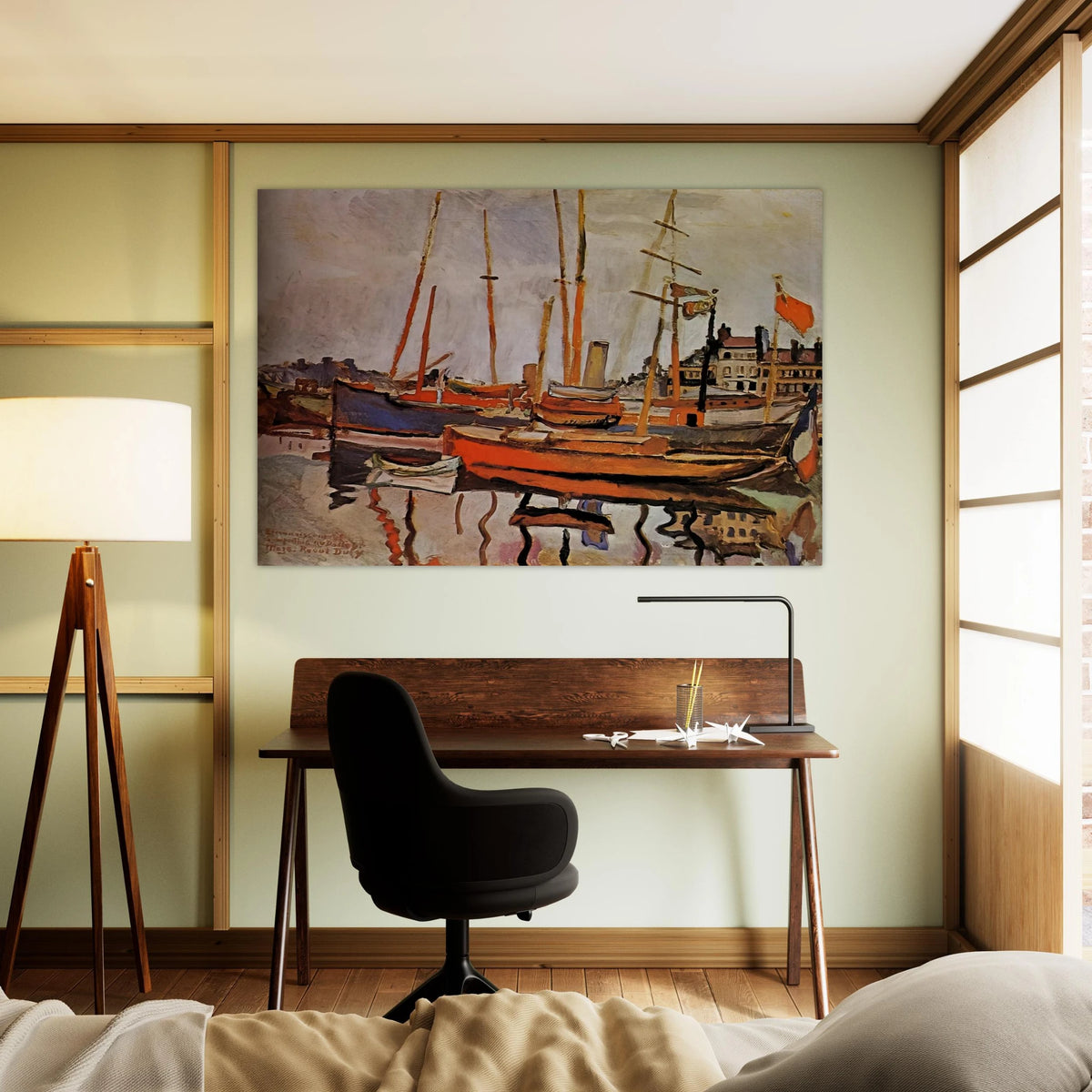 THE PORT OF LE HAVRE 1906 Poster | Raoul Dufy Poster | Raoul Dufy Shop