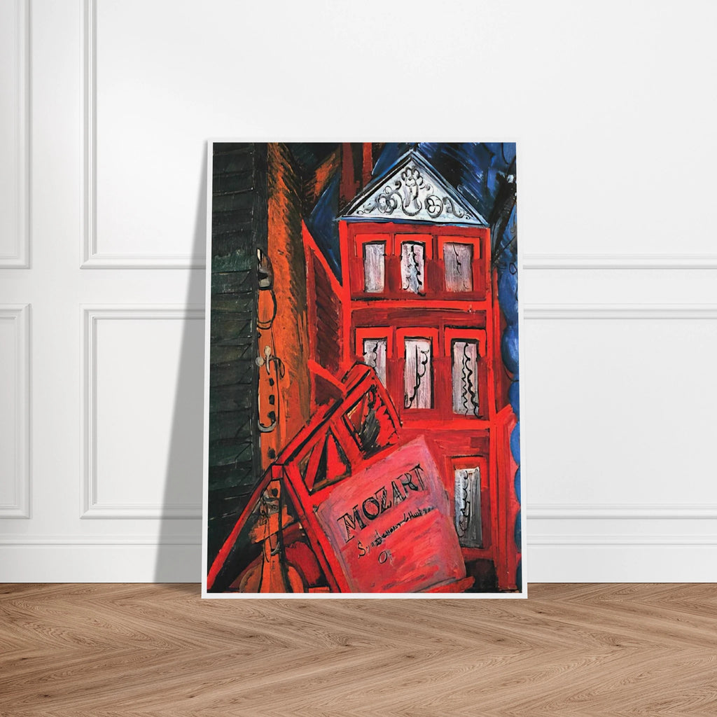 HOMMAGE TO MOZART 1915 Framed Poster | Raoul Dufy Framed Prints Wall Art | Raoul Dufy Shop