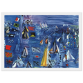 REGATTA AT COWES 1934 Framed Poster | Raoul Dufy Framed Prints Wall Art | Raoul Dufy Shop