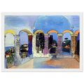 ARCADES AT VALLAURIS 1927 Framed Poster | Raoul Dufy Framed Prints Wall Art | Raoul Dufy Shop