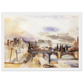 PARISIAN BRIDGE 1922 Framed Poster | Raoul Dufy Framed Prints Wall Art | Raoul Dufy Shop