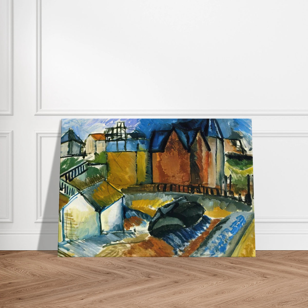 THE BEACH AT HAVRE 1910 Canvas | Raoul Dufy Canvas | Raoul Dufy Shop