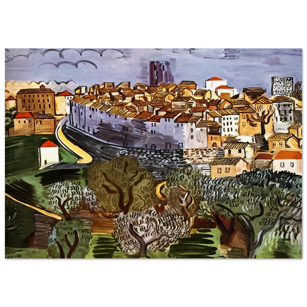 VENCE 1923 Poster | Raoul Dufy Poster | Raoul Dufy Shop