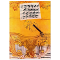 THE YELLOW CONSOLE WITH A VIOLIN 1949 Poster | Raoul Dufy Poster | Raoul Dufy Shop