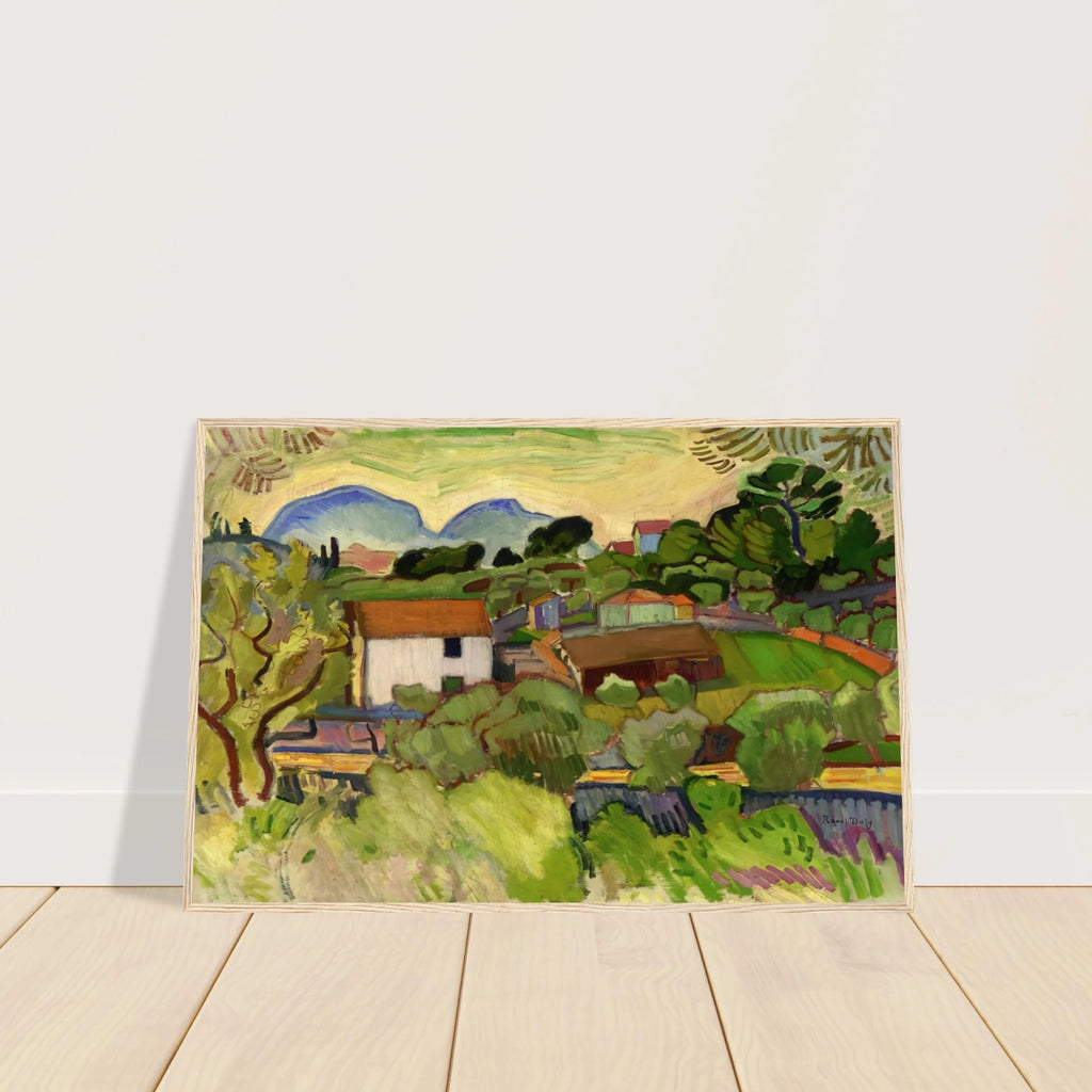 THE RIVER Framed Poster | Raoul Dufy Framed Prints Wall Art | Raoul Dufy Shop