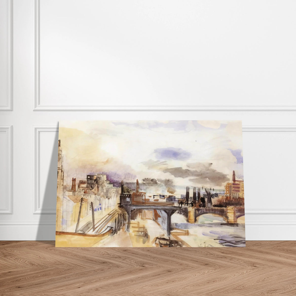 PARISIAN BRIDGE 1922 Poster | Raoul Dufy Poster | Raoul Dufy Shop