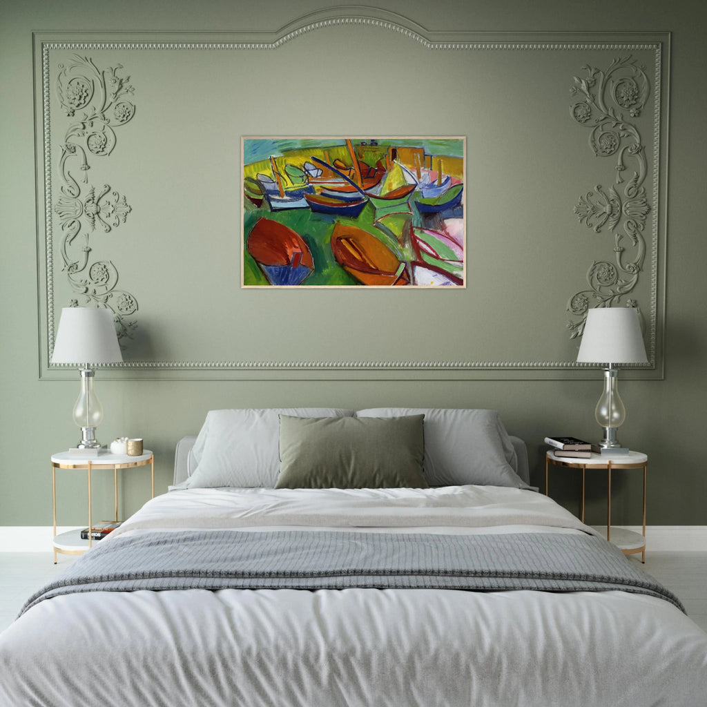 MARTIGUES 1907 Framed Poster | Raoul Dufy Framed Prints Wall Art | Raoul Dufy Shop