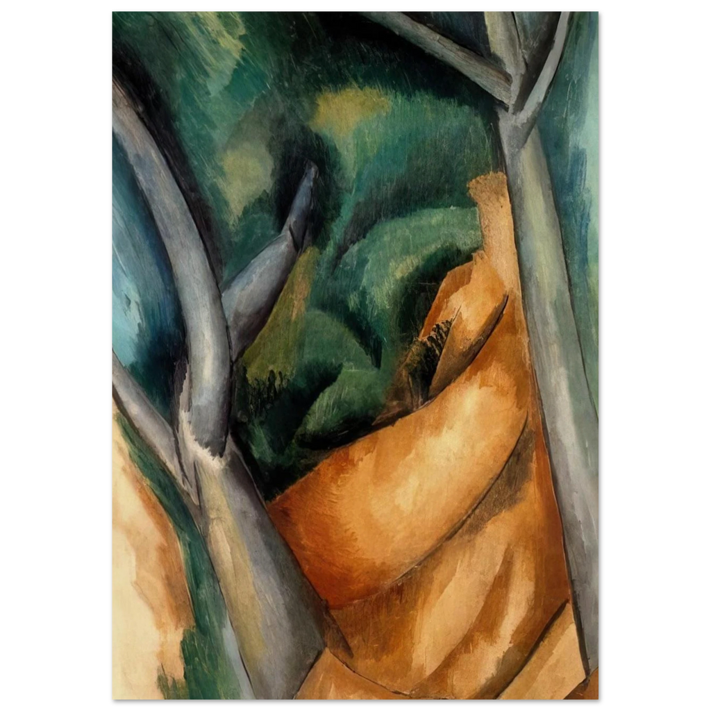 TREES AT ESTAQUE 1908 Poster | Raoul Dufy Poster | Raoul Dufy Shop