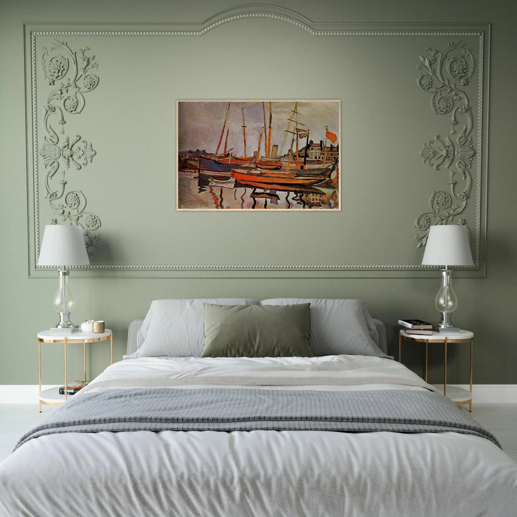THE PORT OF LE HAVRE 1906 Framed Poster | Raoul Dufy Framed Prints Wall Art | Raoul Dufy Shop