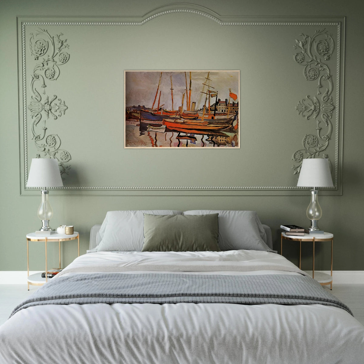 THE PORT OF LE HAVRE 1906 Framed Poster | Raoul Dufy Framed Prints Wall Art | Raoul Dufy Shop