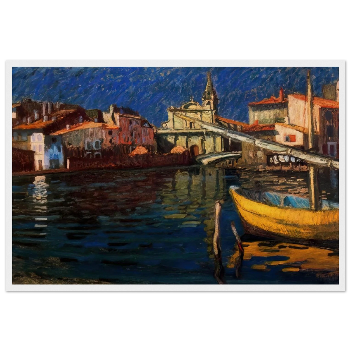 MARTIGUES Framed Poster | Raoul Dufy Framed Prints Wall Art | Raoul Dufy Shop