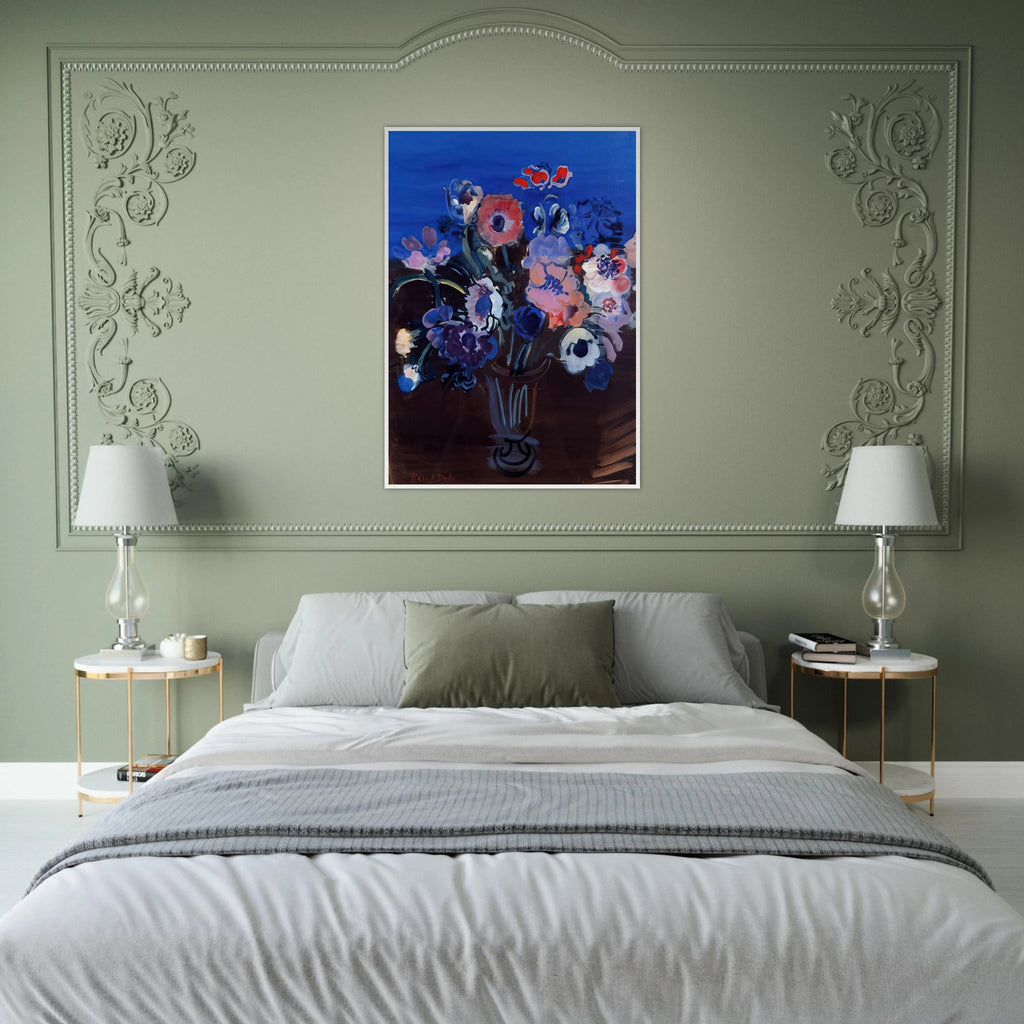 ANEMONES Framed Poster | Raoul Dufy Framed Prints Wall Art | Raoul Dufy Shop