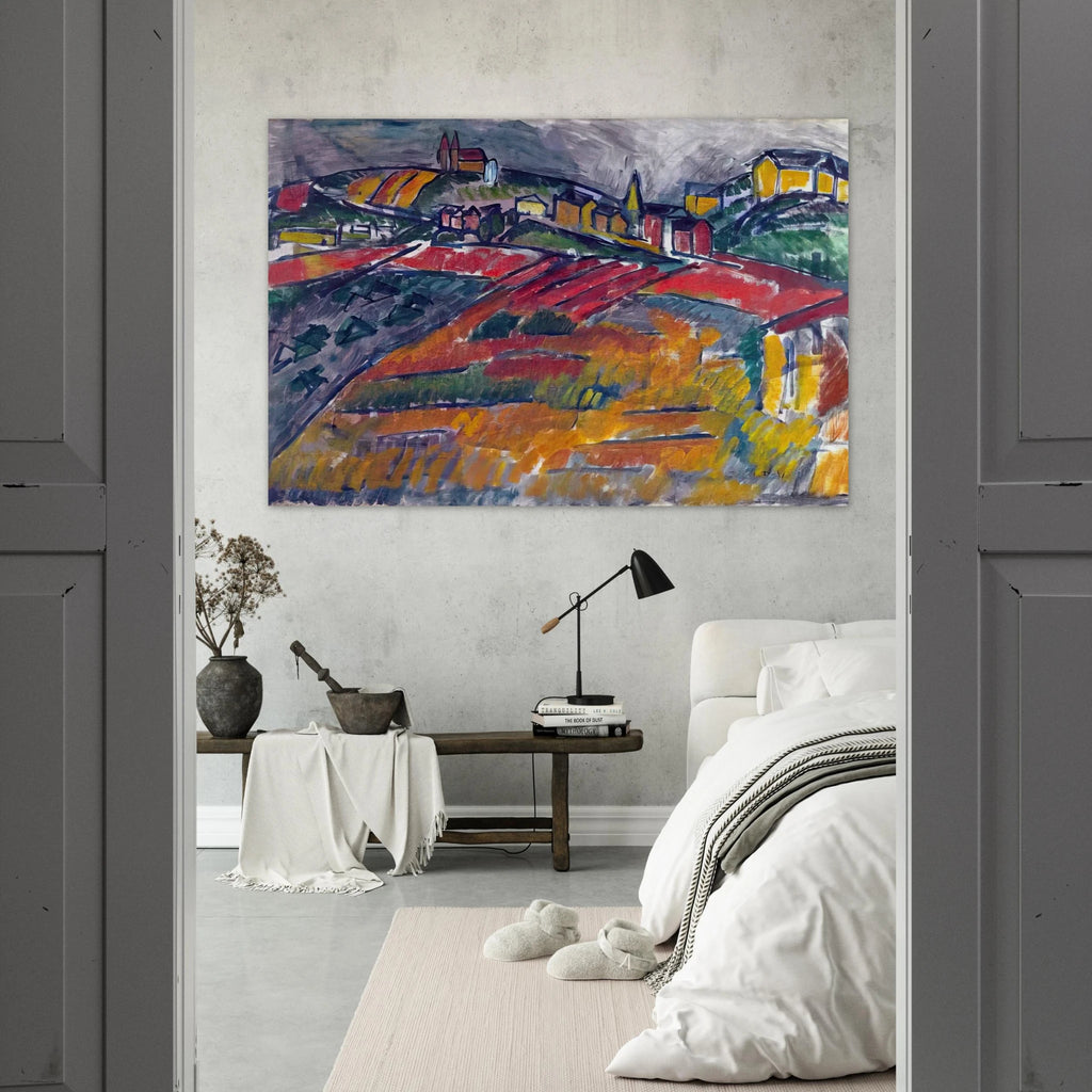 LANDSCAPE WITH RED AND YELLOW Poster | Raoul Dufy Poster | Raoul Dufy Shop