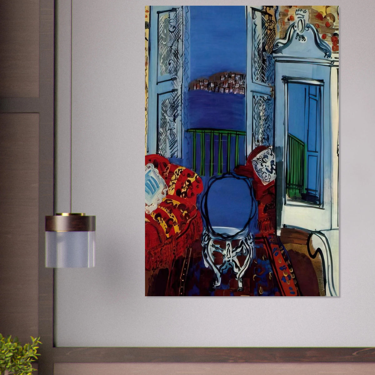 OPEN WINDOW 1928 Poster | Raoul Dufy Poster | Raoul Dufy Shop