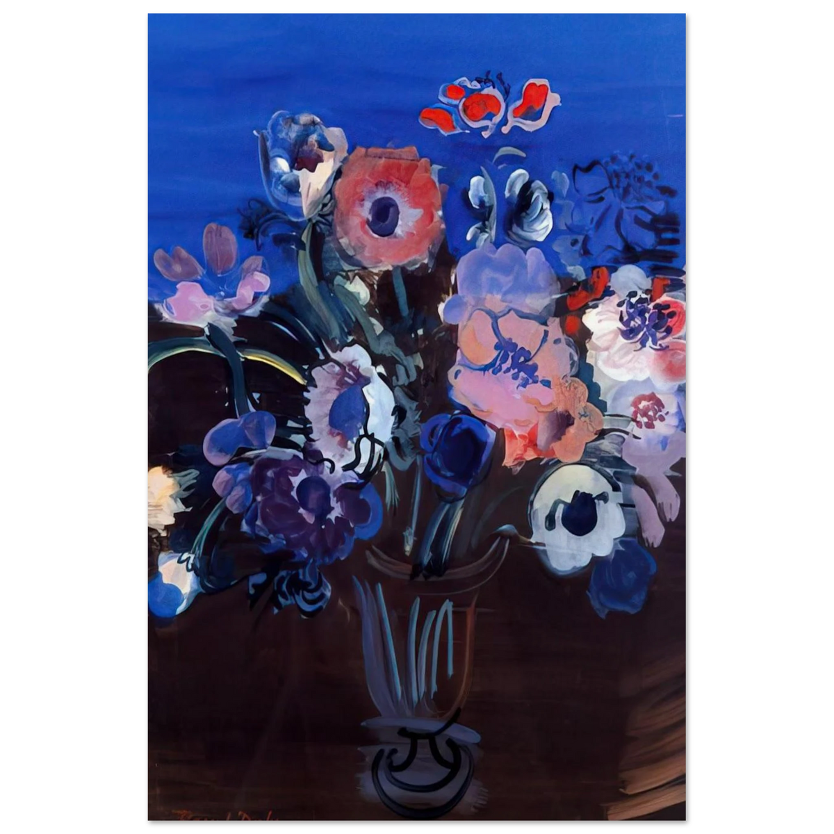 ANEMONES Poster | Raoul Dufy Poster | Raoul Dufy Shop