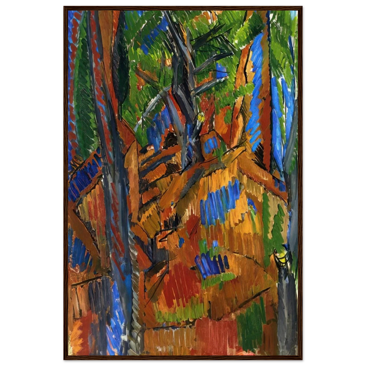 TREES 1913 Framed Poster | Raoul Dufy Framed Prints Wall Art | Raoul Dufy Shop