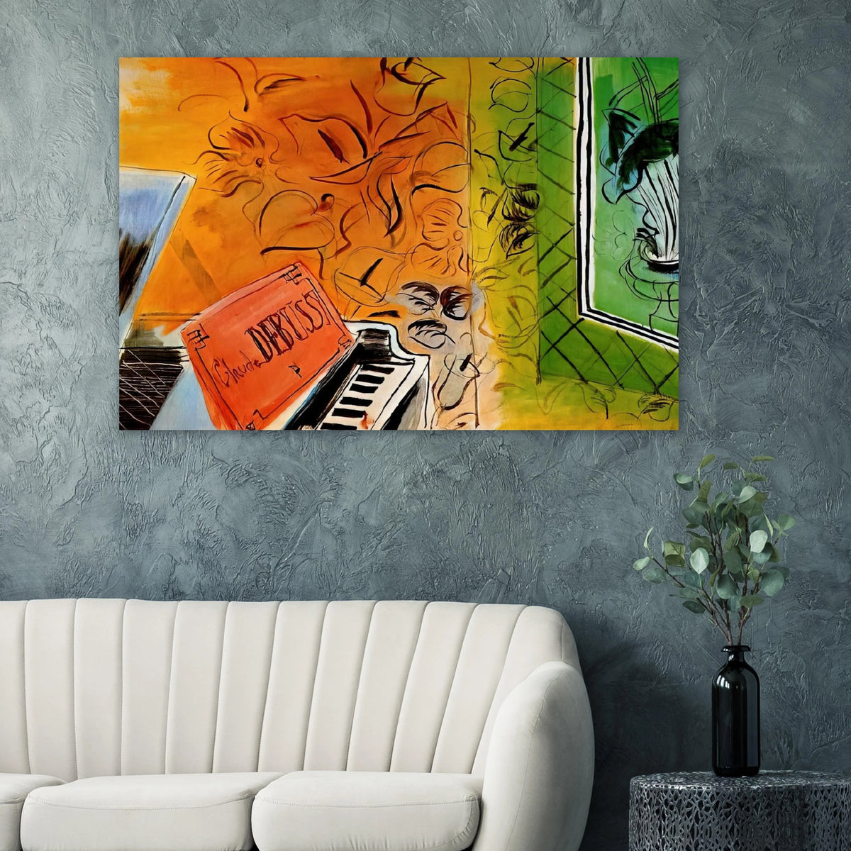 HOMAGE TO CLAUDE DEBUSSY 1952 Poster | Raoul Dufy Poster | Raoul Dufy Shop