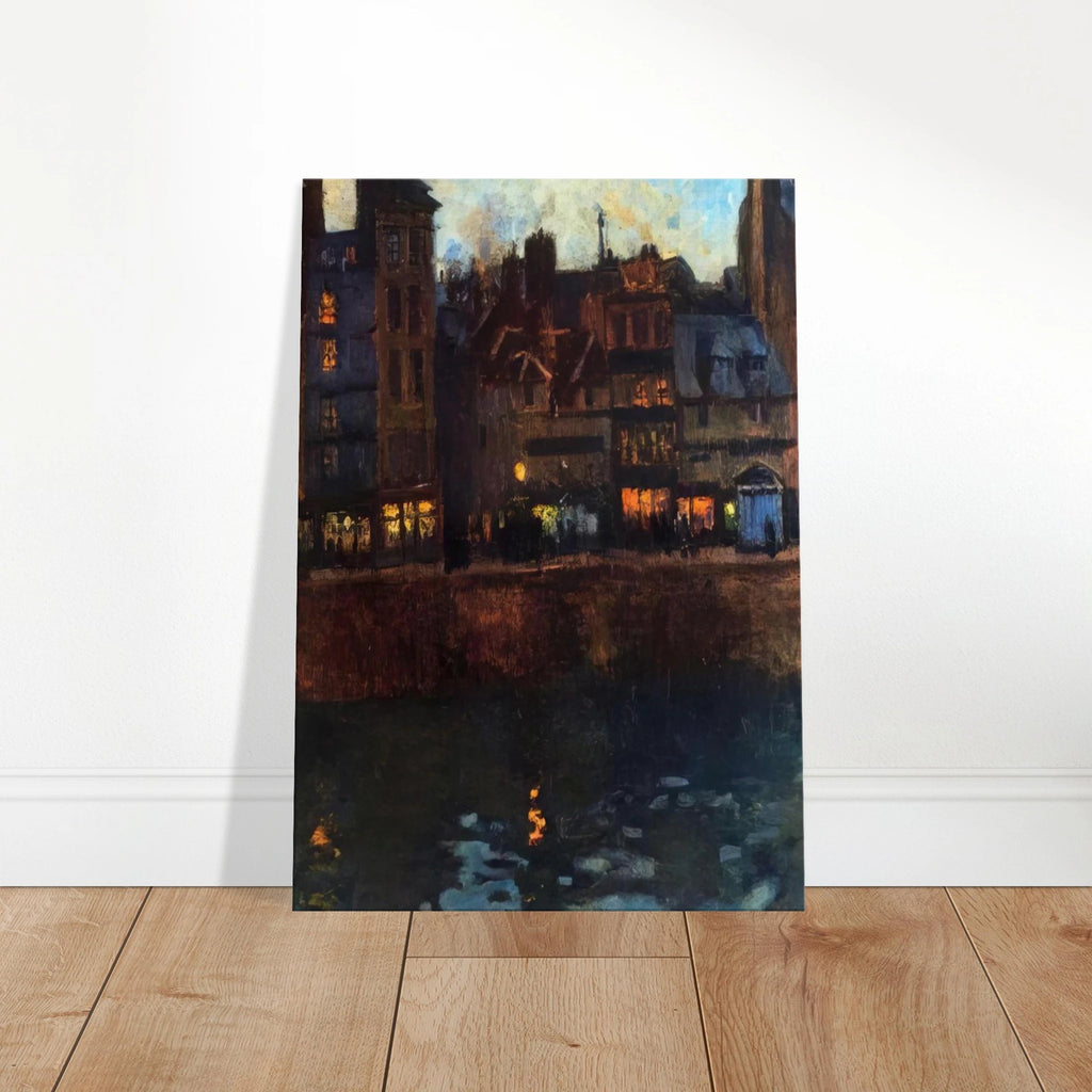 PIER OF LE HAVRE IN THE EVENING 1901 Canvas | Raoul Dufy Canvas | Raoul Dufy Shop