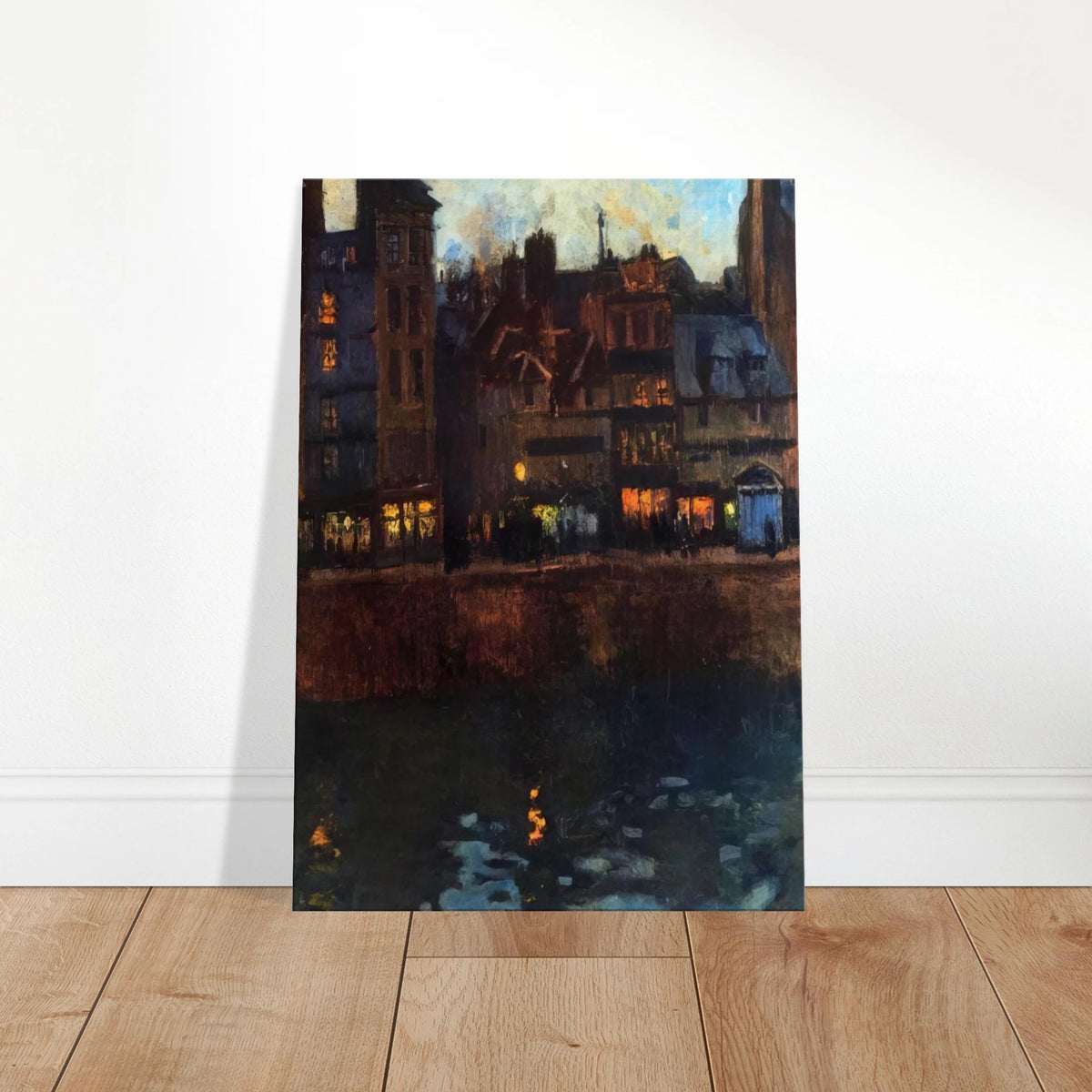 PIER OF LE HAVRE IN THE EVENING 1901 Canvas | Raoul Dufy Canvas | Raoul Dufy Shop