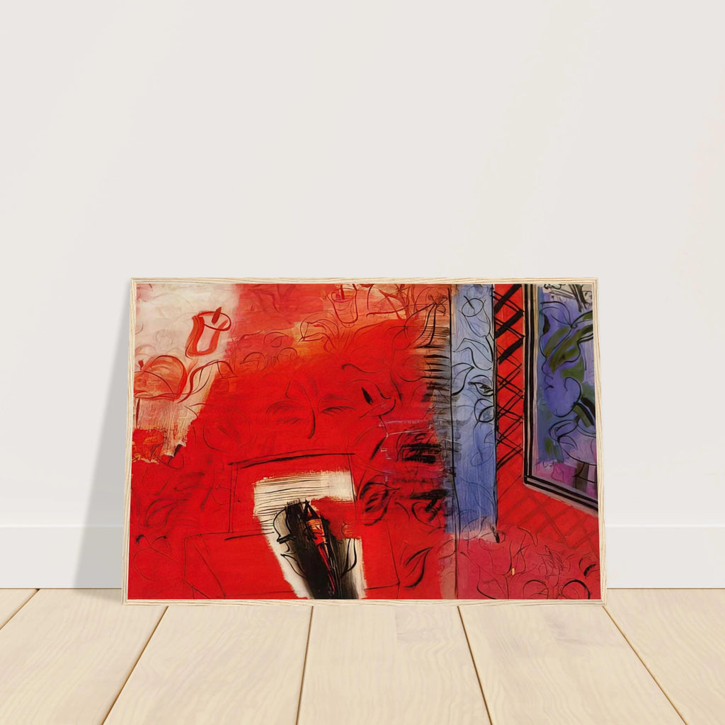 STILL LIFE WITH VIOLIN HOMMAGE TO BACH 1952 Framed Poster | Raoul Dufy Framed Prints Wall Art | Raoul Dufy Shop