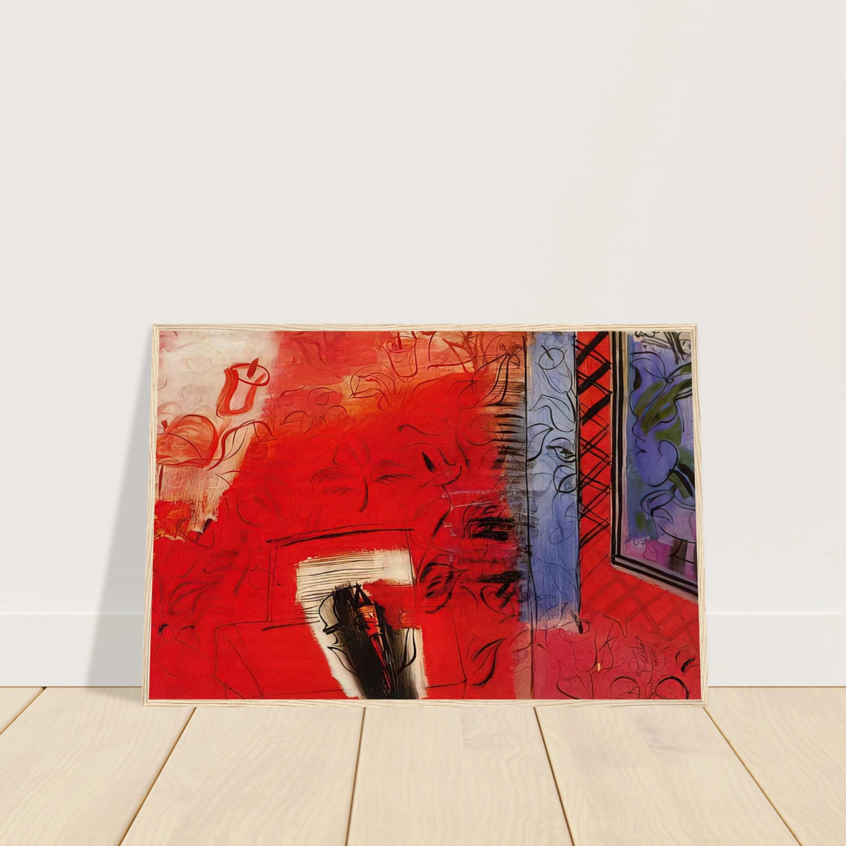 STILL LIFE WITH VIOLIN HOMMAGE TO BACH 1952 Framed Poster | Raoul Dufy Framed Prints Wall Art | Raoul Dufy Shop