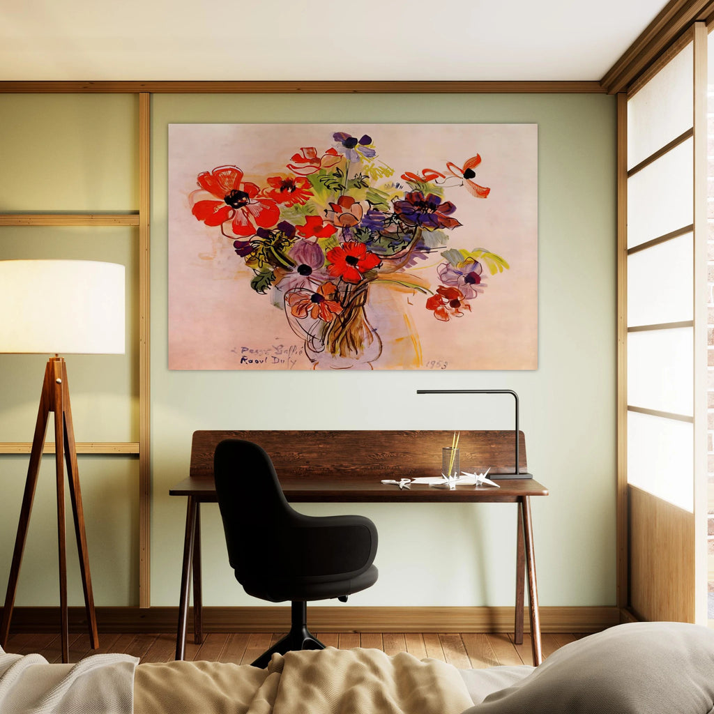 ANEMONES 1953 Poster | Raoul Dufy Poster | Raoul Dufy Shop