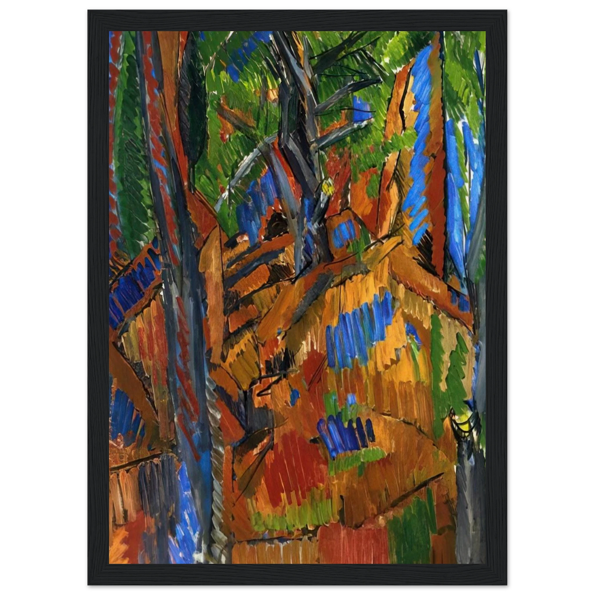 TREES 1913 Framed Poster | Raoul Dufy Framed Prints Wall Art | Raoul Dufy Shop