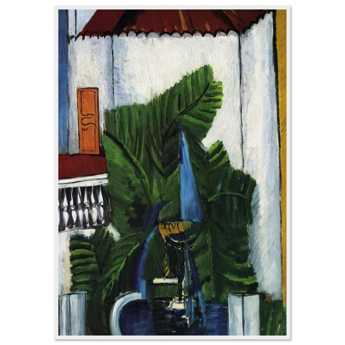 FOUNTAIN IN AVIGNON 1913 Framed Poster | Raoul Dufy Framed Prints Wall Art | Raoul Dufy Shop