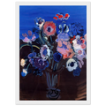 ANEMONES Framed Poster | Raoul Dufy Framed Prints Wall Art | Raoul Dufy Shop
