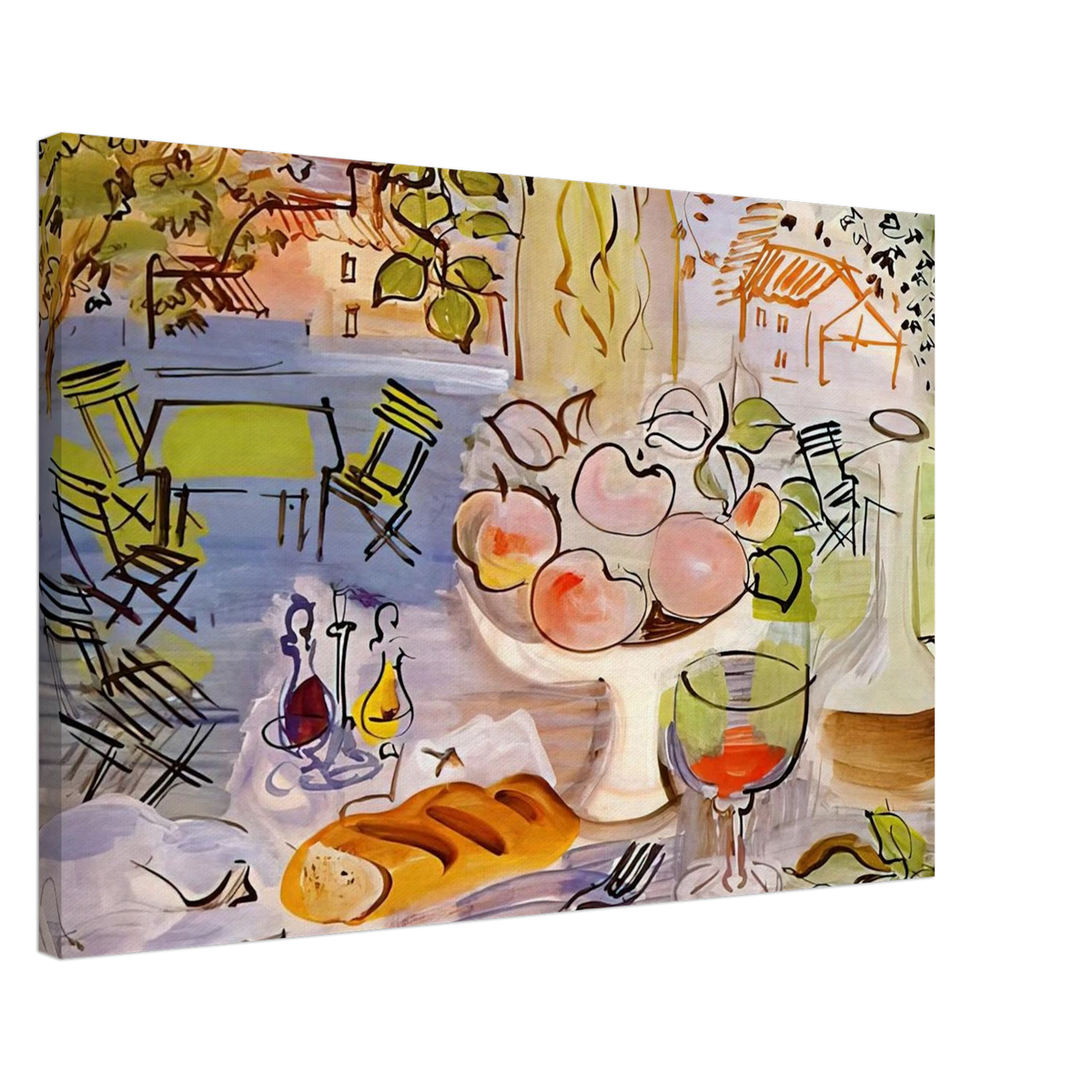 STILL LIFE 1928 Canvas | Raoul Dufy Canvas | Raoul Dufy Shop