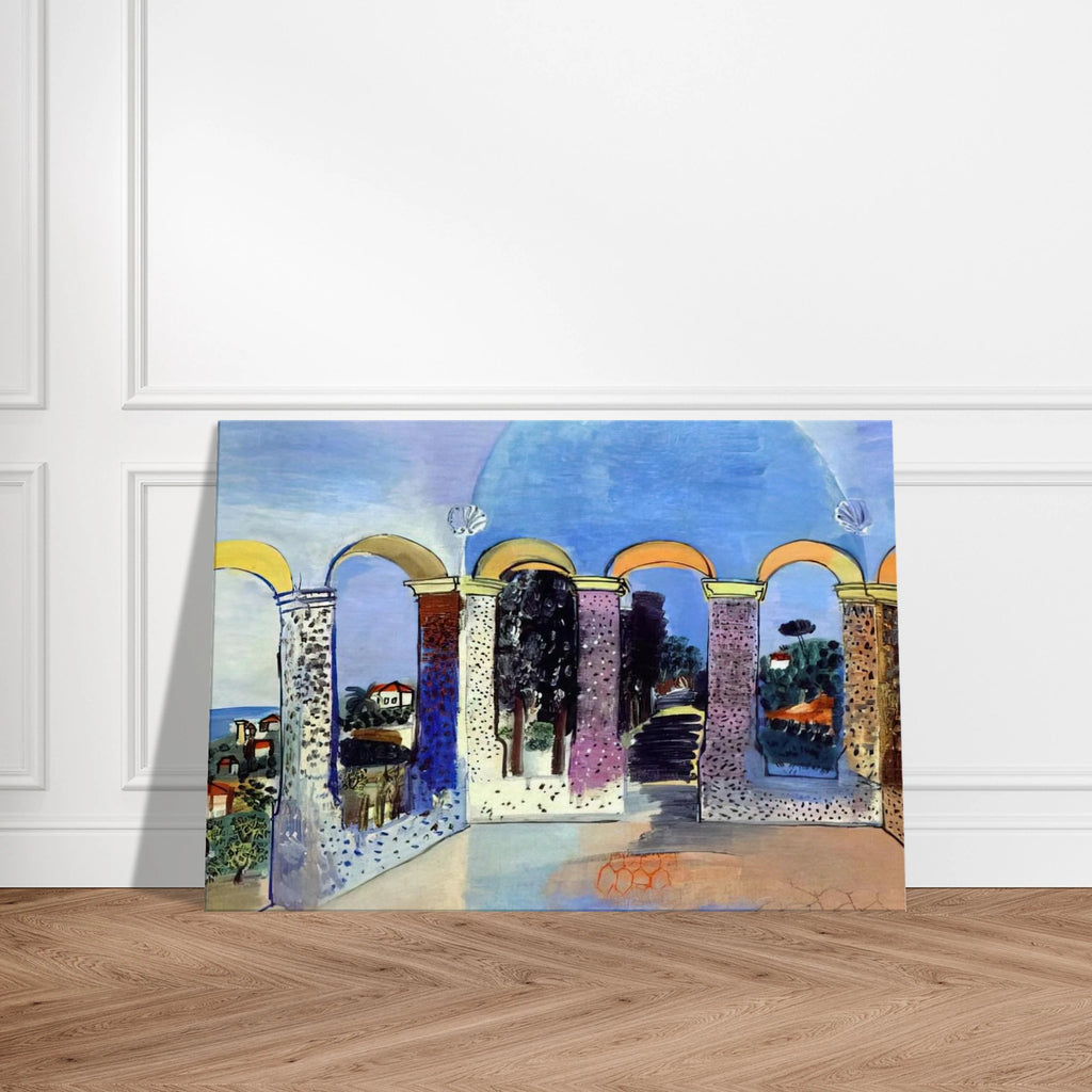 ARCADES AT VALLAURIS 1927 Canvas | Raoul Dufy Canvas | Raoul Dufy Shop