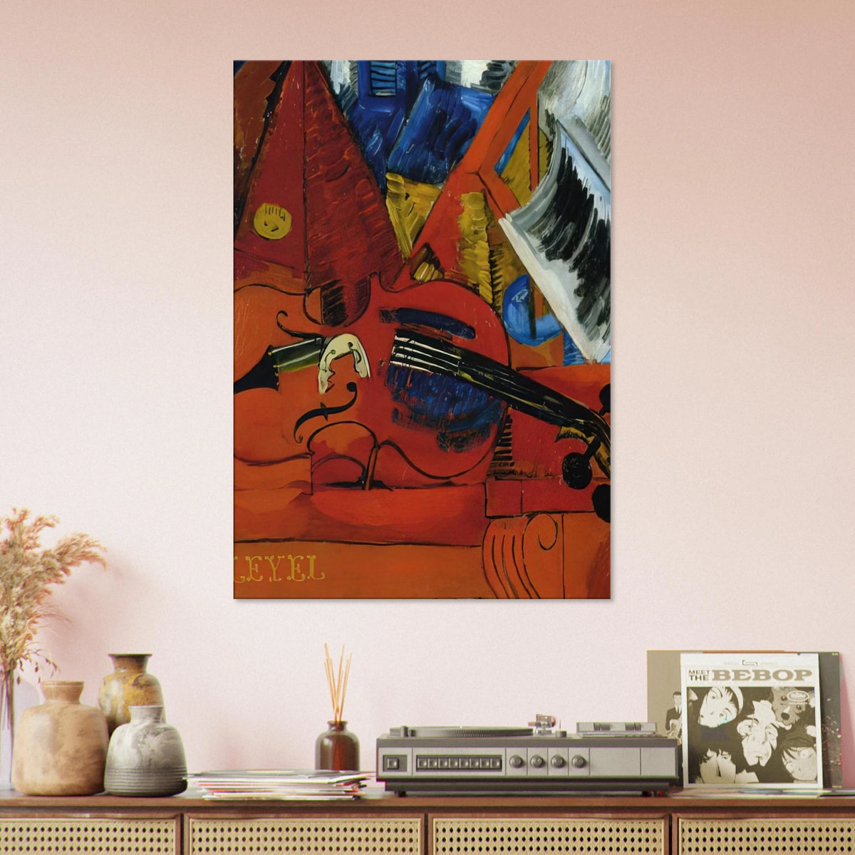 THE VIOLIN 1916 Canvas | Raoul Dufy Canvas | Raoul Dufy Shop
