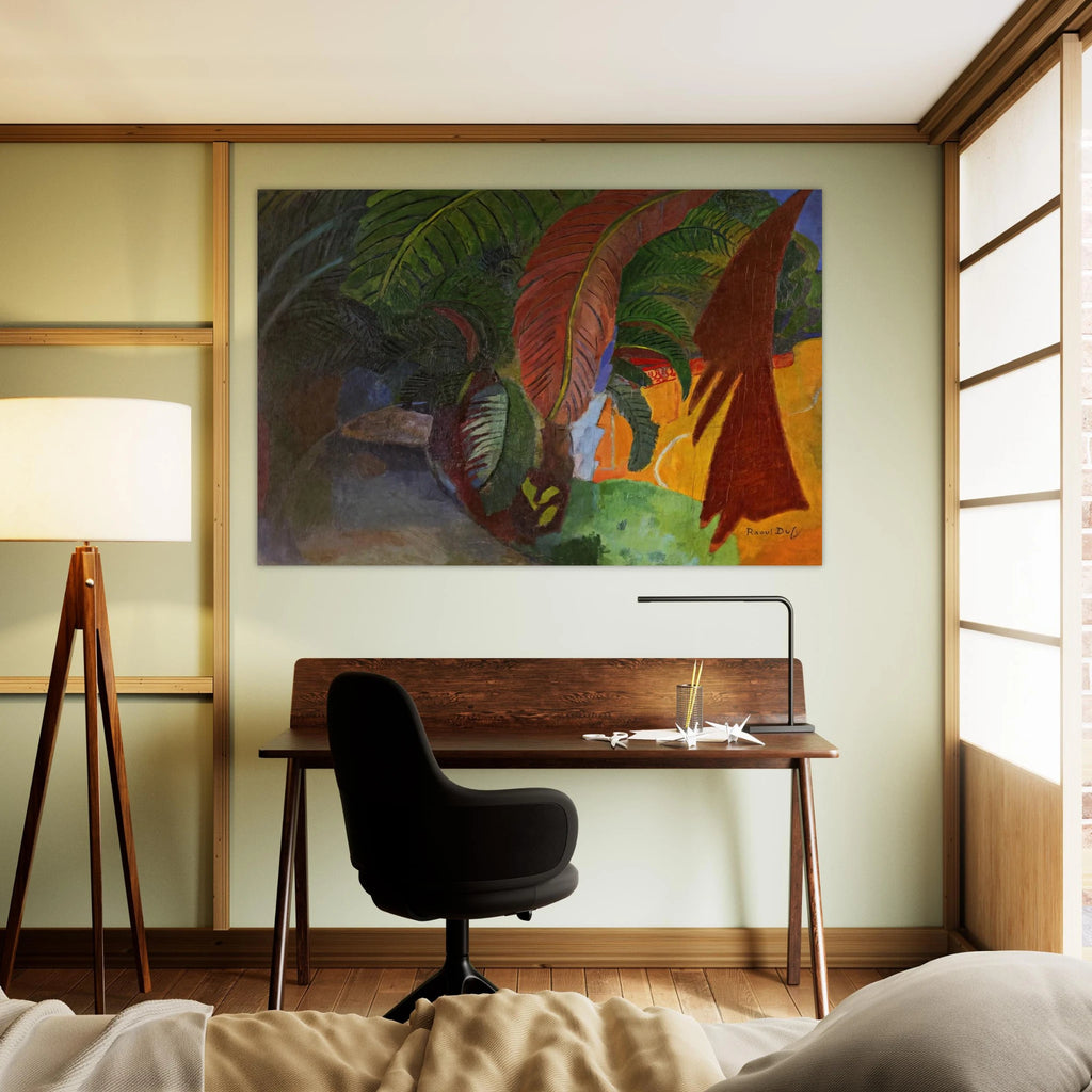 PALM TREES AT MARTIGUES HOMAGE TO GAUGUIN 1910 Poster | Raoul Dufy Poster | Raoul Dufy Shop