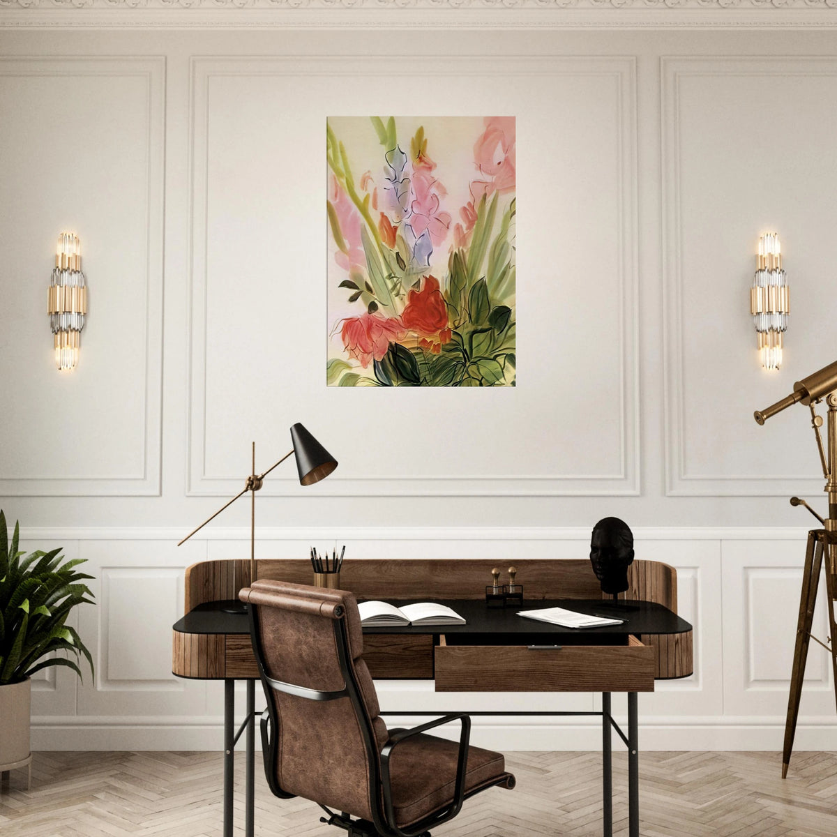 GLADIOLI 1942 Canvas | Raoul Dufy Canvas | Raoul Dufy Shop