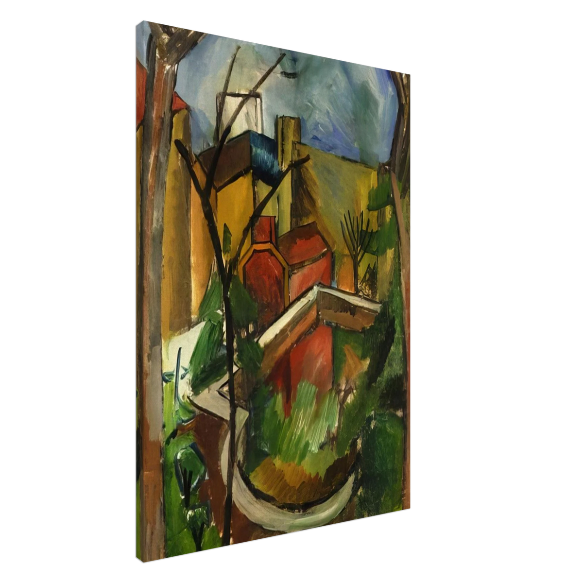 LANDSCAPE OF FALAISE 1910 Canvas | Raoul Dufy Canvas | Raoul Dufy Shop