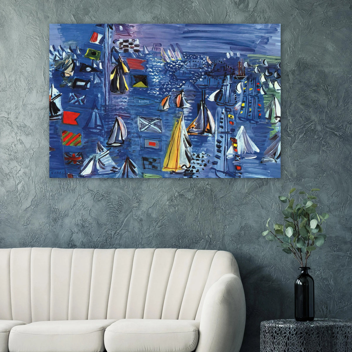 REGATTA AT COWES 1934 Poster | Raoul Dufy Poster | Raoul Dufy Shop