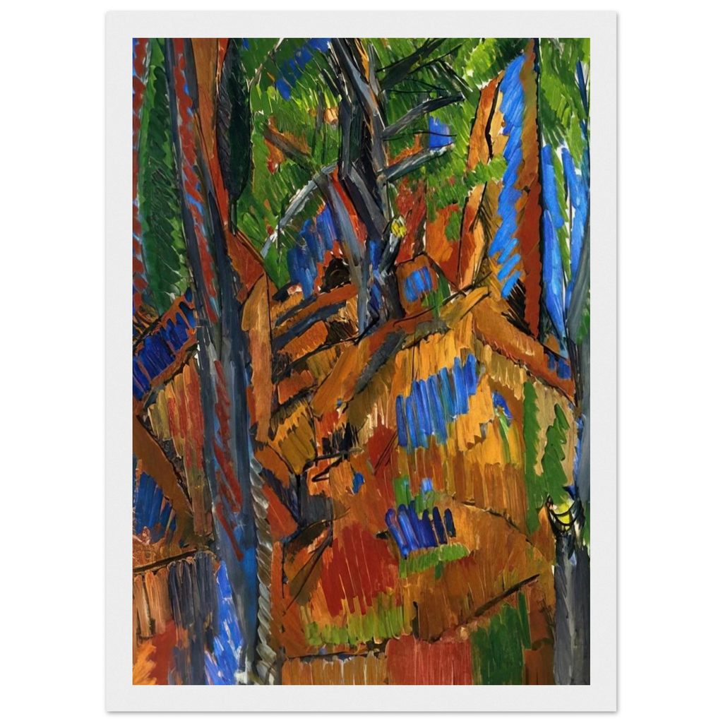 TREES 1913 Framed Poster | Raoul Dufy Framed Prints Wall Art | Raoul Dufy Shop
