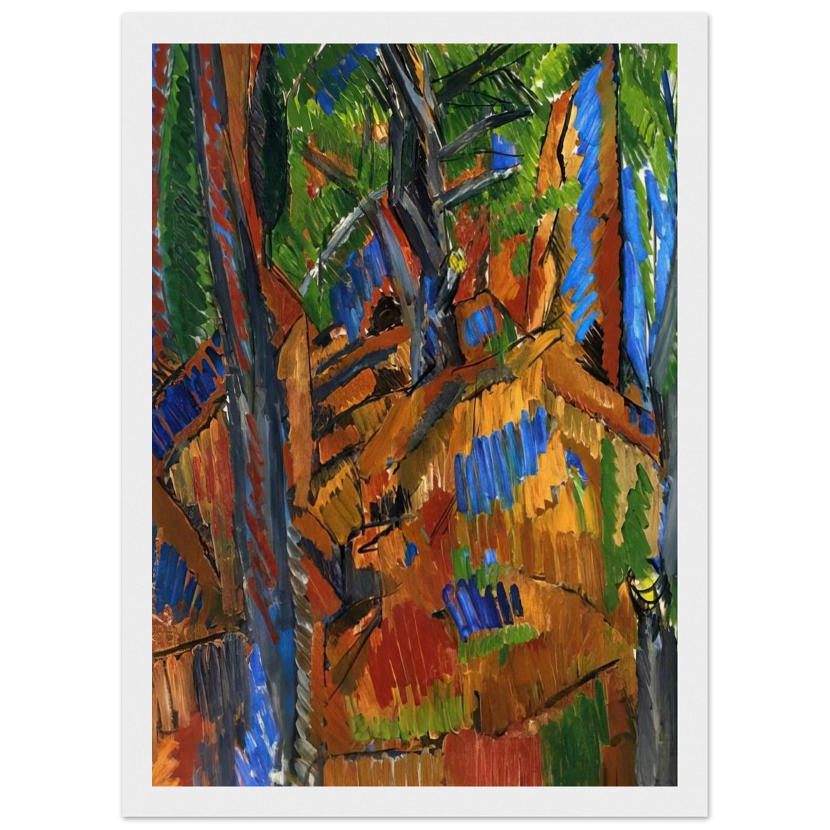 TREES 1913 Framed Poster | Raoul Dufy Framed Prints Wall Art | Raoul Dufy Shop
