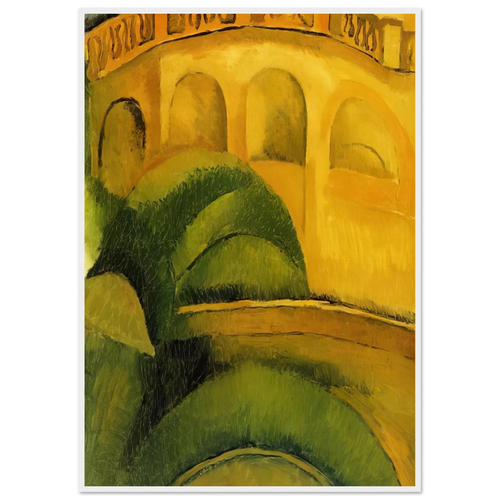 ARCADES AT L ESTAQUE 1908 Framed Poster | Raoul Dufy Framed Prints Wall Art | Raoul Dufy Shop