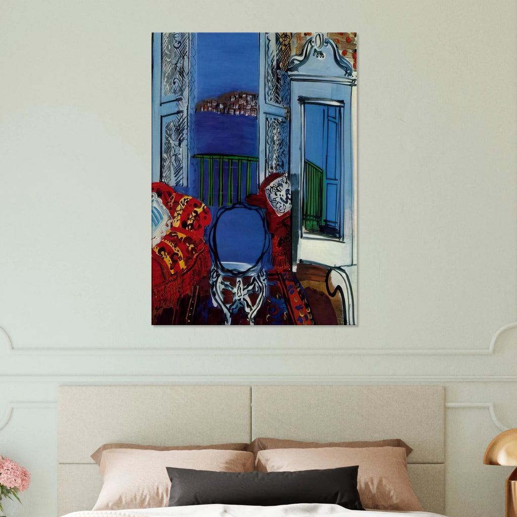 OPEN WINDOW 1928 Canvas | Raoul Dufy Canvas | Raoul Dufy Shop